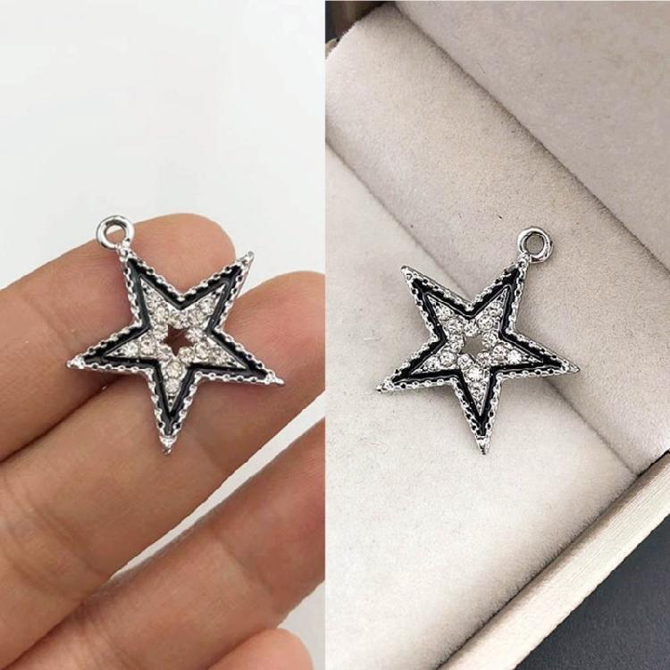 Novel Hollow Star Pendant All-matched Clavicle Chain Leathers Rope Neck Chain