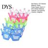 LED Glasses Plastic Light Up for Adults Kids Glow in The Party Dark Neon Eyeglasses Rave Accessories Concert Birthday Supplies Photo Prop