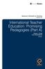The International Teacher Education : Promising Pedagogies Book
