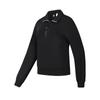 New FILA Fitness Series Sweatshirt Women's Pitch Black A11W441210FBK