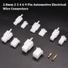 432-teiliges Kfz-Elektrikdraht-Steckverbinder-Set 2,8 mm 2 3 4 6 9-polig Kfz-Elektrikdraht Stecker Buchse Stecker und Pin-Header Crimp-Draht