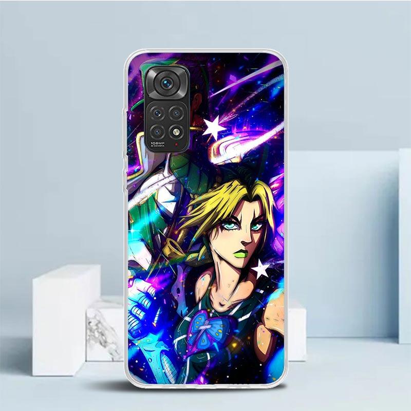 JoJo Bizarre Adventure Jolyne Cujoh Phone Case For Xiaomi Redmi Note 15 14 14S 13 12S 12 Pro Plus 11S 11 11T 11E 10S 10 + Soft T