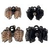 Side Small Hairclip Large Butterfly Knots Hair Pin Simple Temperament Hair Clip for Women's Daily or Wear