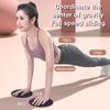 Coppia di Fitness Core Sliders Piatto Scivolante per Esercizi Addominali Pilates Yoga Palestra Dischi Slider Attrezzatura per Allenamento Muscolare del Corpo