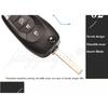Jingyuqin 433.92Mhz FSK 4A Chip Car Remote Flip Key For Chevrolet Cruze 2015 Cavalier Trax Sonic Spark 2019+ Original OEM PCB