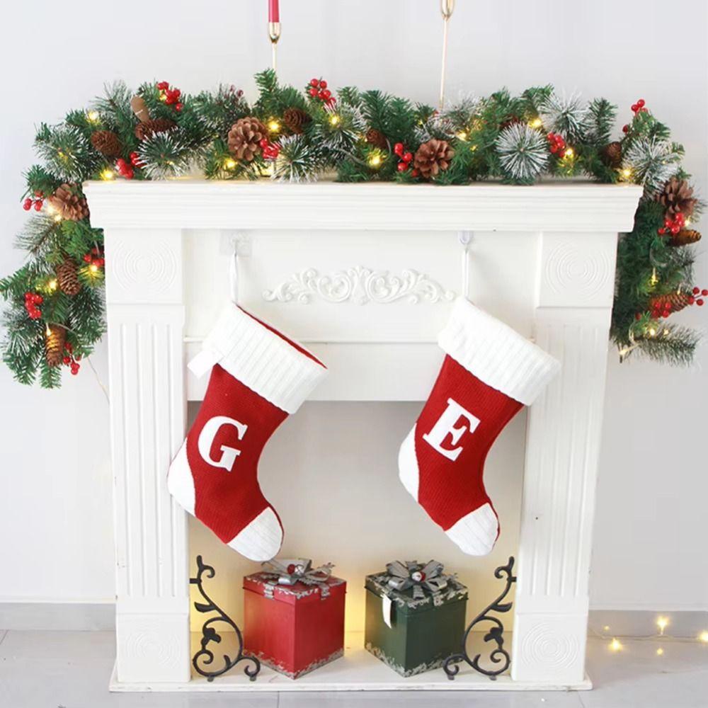 Creative Artificial Pine Tree Decor 30/50 LED Lights 1.8/2.7m Artificial Vines Led String Lights Pinecones Durable