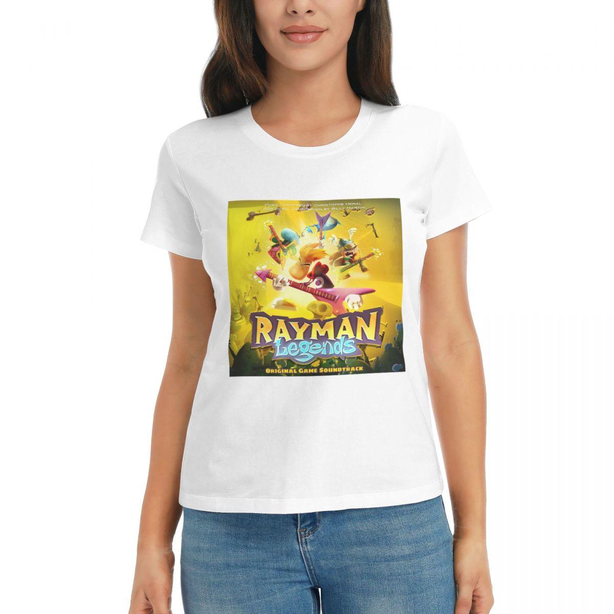 

Women TShirt Cartoon Games RayUnisex Legends Summer Short Sleeve Tees Crew Neck Cotton T Shirts Clothes Tops Streetwear S