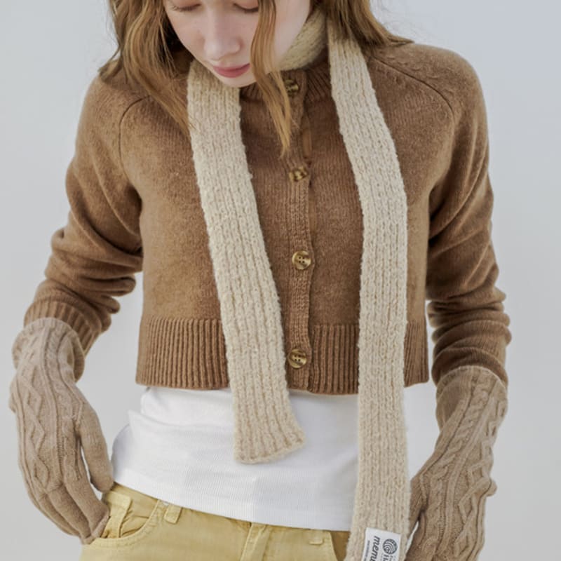 meminn sweet skinny kinit muffler 3colors