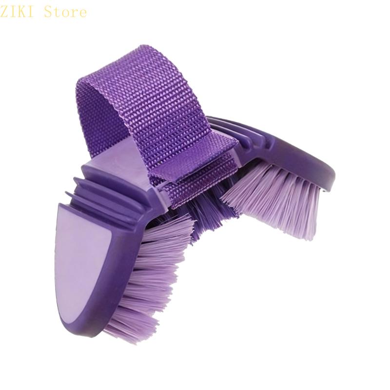 H4GF Spazzola Flessibile per Cavalli Setole Morbide Strumento di Pulizia per Cavalli per Toelettatura Confortevole ed Efficace Durevole