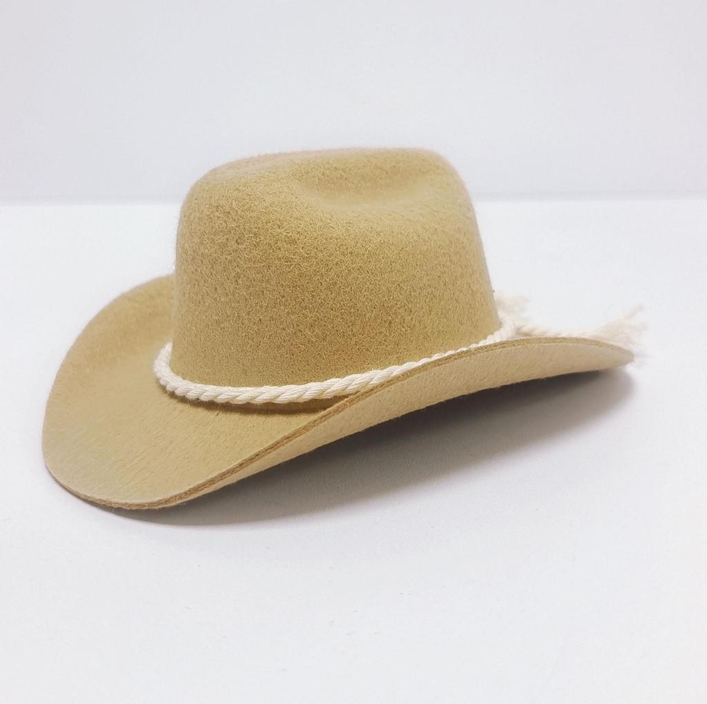 Denim Cowboy Hat with Star for Cats & Small Dogs