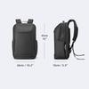 MARK RYDEN Multi-function Backpack Multi-layer Pockets Independent Laptop Interlayer USB Interface