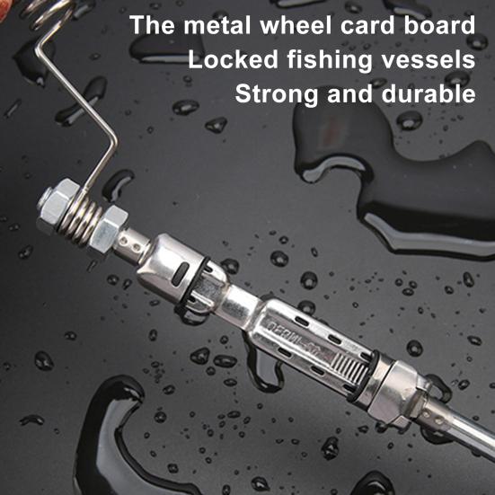 Automatický jarní mořský rybářský prut s přívlačovým navijákem Přenosný Heavy Duty kovový mini cestovní rybářský prut Příslušenství k mořskému rybolovu