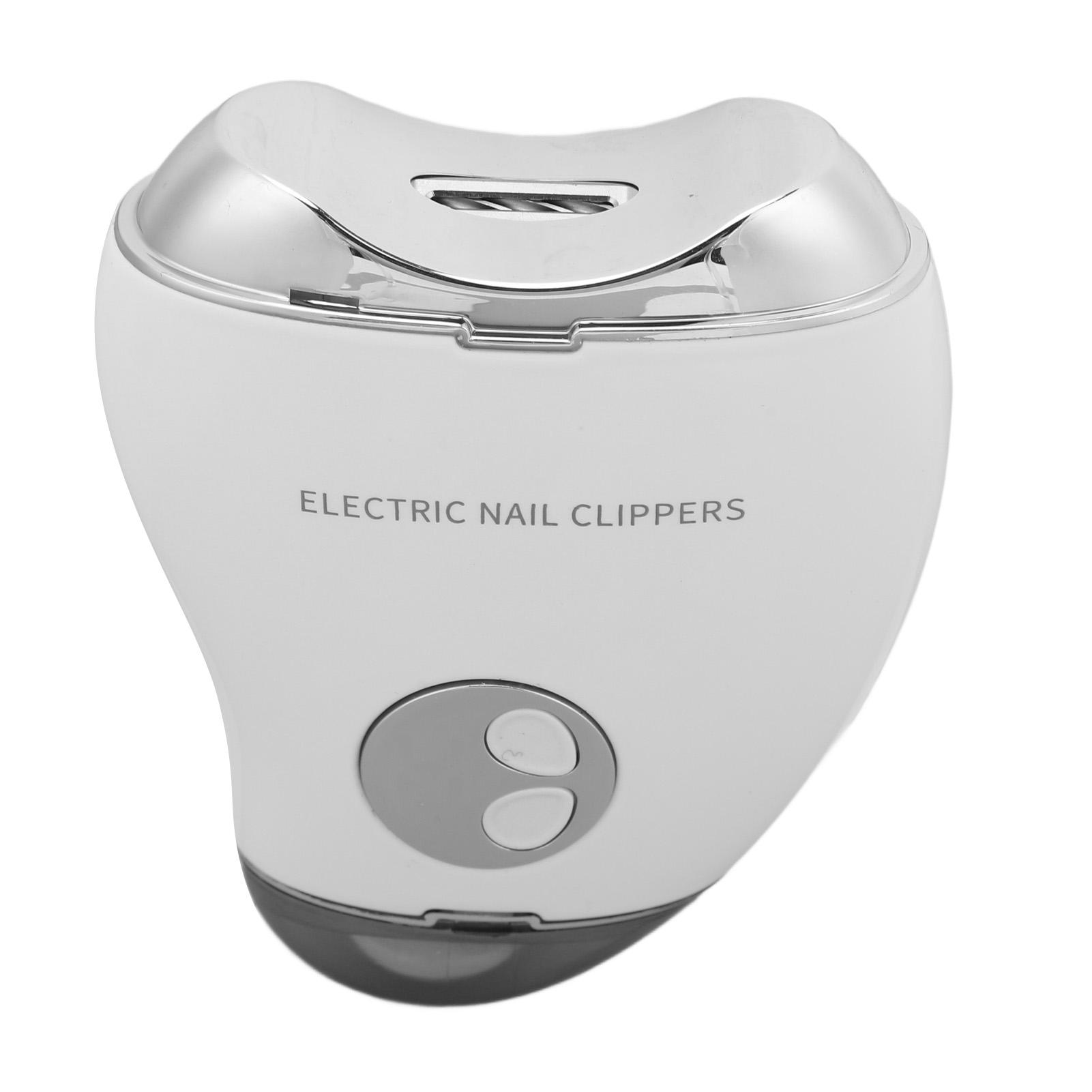 

Электрическая машинка для стрижки ногтей 3 скорости дисплей перезаряжаемая 2 в 1 электрический триммер для ногтей полировщик для взрослых пожилых детей белый белый