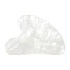 Gua-Sha Sculpting Stone, White Quartz, 1 Count