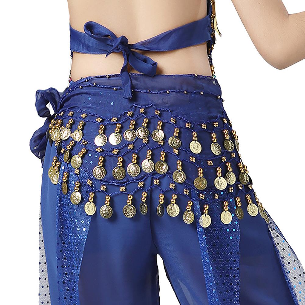 88  Children Belly Dance Waist Chain Chiffon Delicate Indian Dance Performance Waist Chain