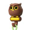 Fashion Blinking Owl-Shape Hook Multipurpose Key Chain Hanging Hook Wall Storage Rack Kitchen Bathroom Organizer