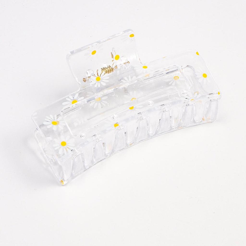 Floral Fruit Shark Hair Clip – Cute Orange Updo Accessory for Girls