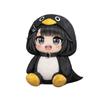 25cm Cute Penguin Plush Doll Soft Fluffy Stuffed Animal Toy Birthday Holiday Gift For Kids And Adults