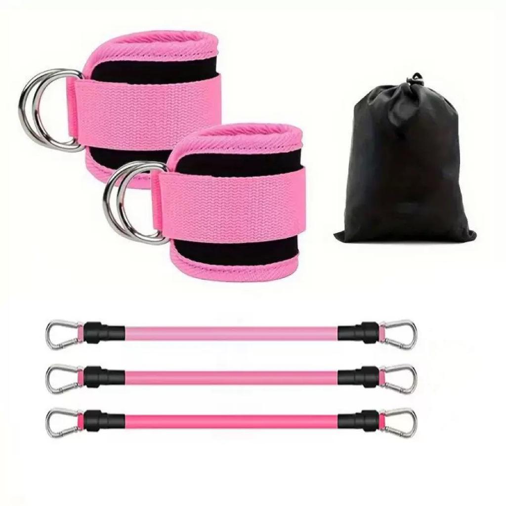Ayak Bileği Tokalı Direnç Bandı Bacak & Kalça Antrenörü - Fitness & Spor Koruyucu Ekipman