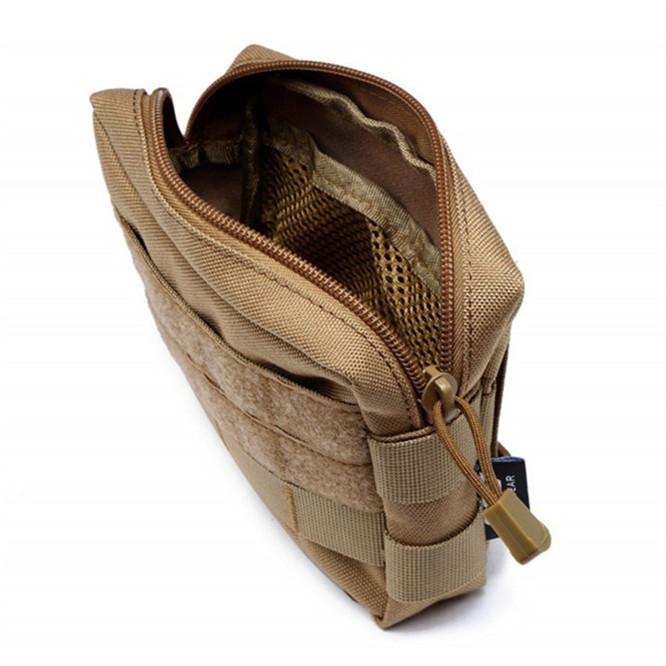 Multifunctional Men Military MOLLE Pouch Belt Bag Commuter Lightweight Tactical Waist Pack for Outdoor Sports & EDC Storage