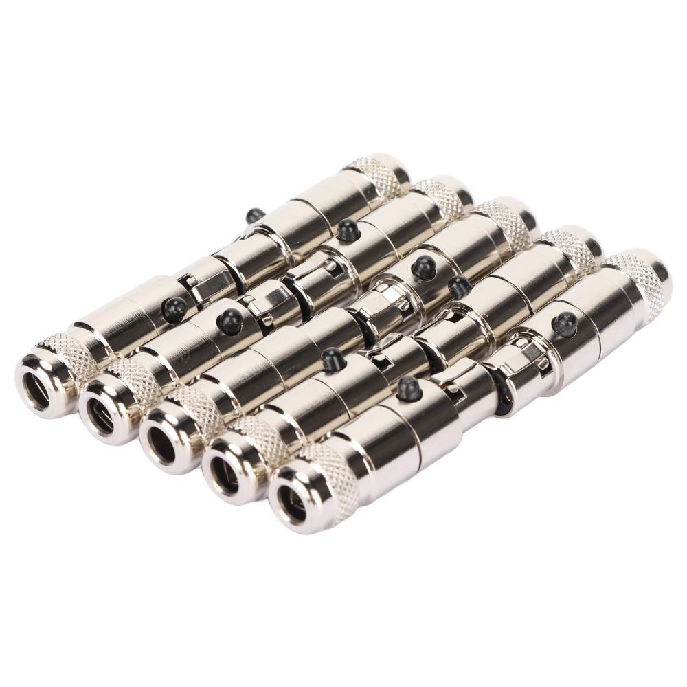 10PCS Metal 4 Cores XLR Female Plug Noise Reduction Microphone Cable Adapter for Sound Interface