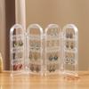 Acrylic Jewelry Display Stand Foldable Accessories Holder Decorative Storage Solution For Women Home Decoration