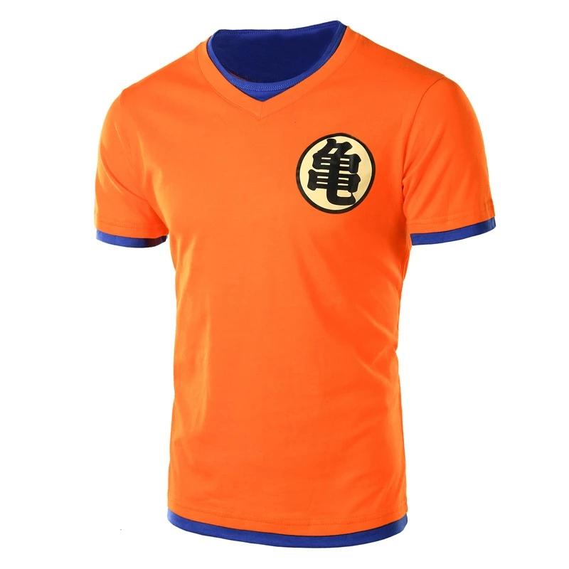 

Goku Orange T-Shirt Muay Thai Kickboxing Mix Martial Art Sport 3D Print Vintage Training Unisex Men Women Short Sleeve Round Neck S
