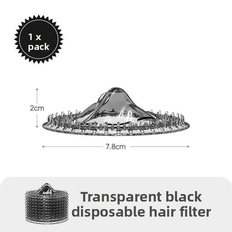 Disposable PVC Drain Hair Catcher Modern Shower Sink Strainer for Bathroom