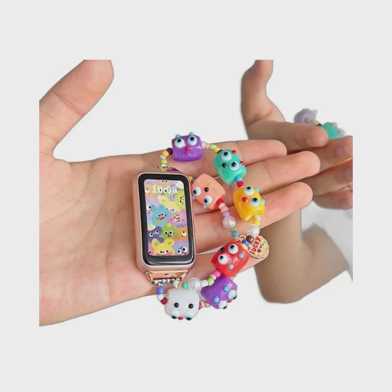 NFC Replacement Strap for Huawei Bracelet 7/8/9/10 and Honor Band 6 Pro 7 by Ms. Xia