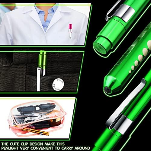 Mini-LED-Taschenlampe mit Pupillenmessgerät, wiederverwendbare Taschenlampe, wasserdichte medizinische Taschenlampe