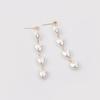 Love Earrings, High-End Pearl Earrings, Temperament Long Fringed Pearl Stud Earrings For Women