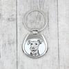 Welsh Terrier, Welshie, Daeargi Cymreig - Keychain with a Dog, Keychain with a Print, Personalized Pendant from the Art-Dog Brand