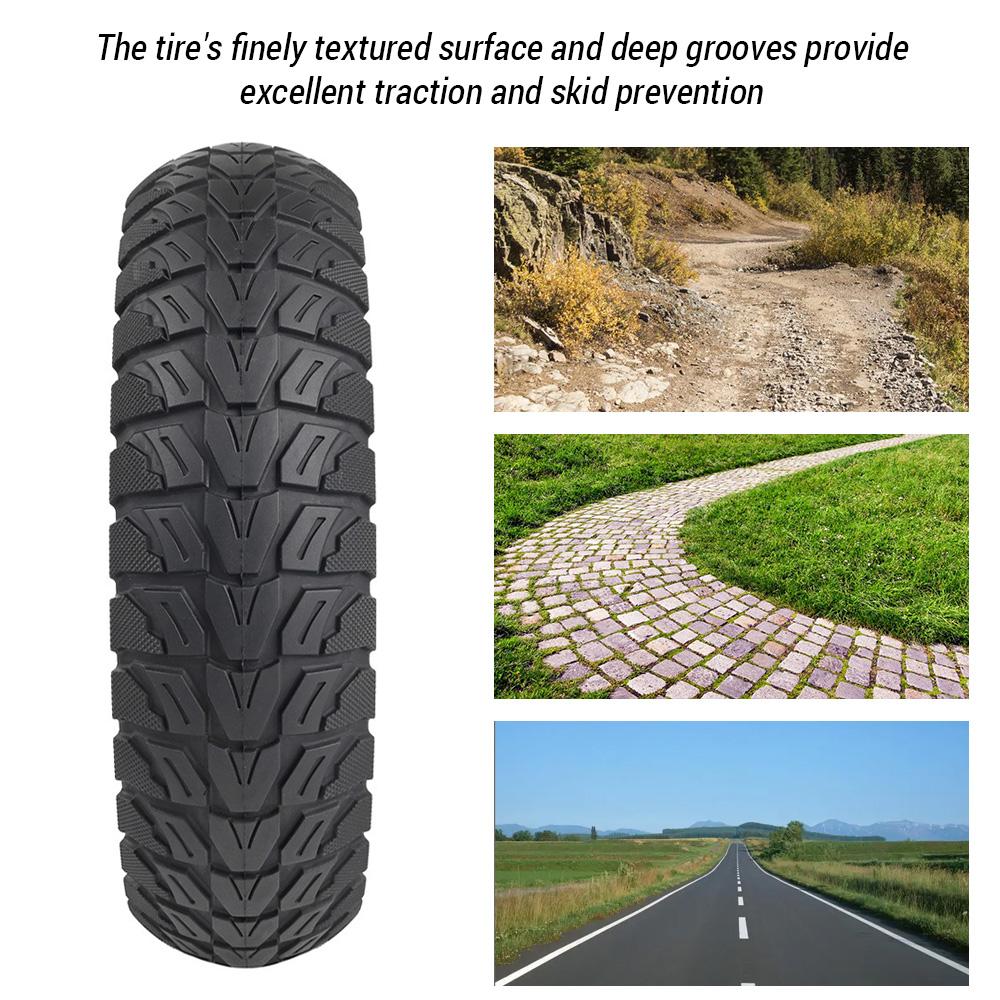 9.5x2.5-6.1 Solid Rubber Tire Honeycomb Shock Absorption Replacement Tyre for Electric Scooters