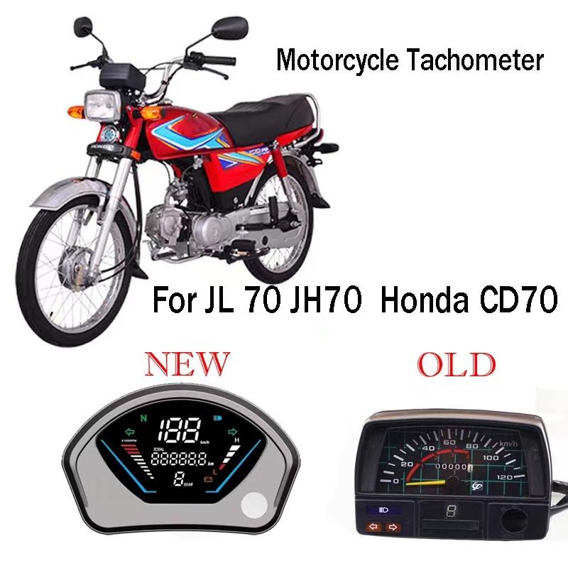For Alpha RF 11 PDigital Meter For motoland Alpha RF 125 PRO-SPORT Honda CD70 CD 70 Motorcycle Speedometer Odometer Rpm