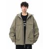 Wassup2025 New Autumn and Winter Jacket Loose Zipper Pocket Workwear Jacket Couple Outdoor Sports Top