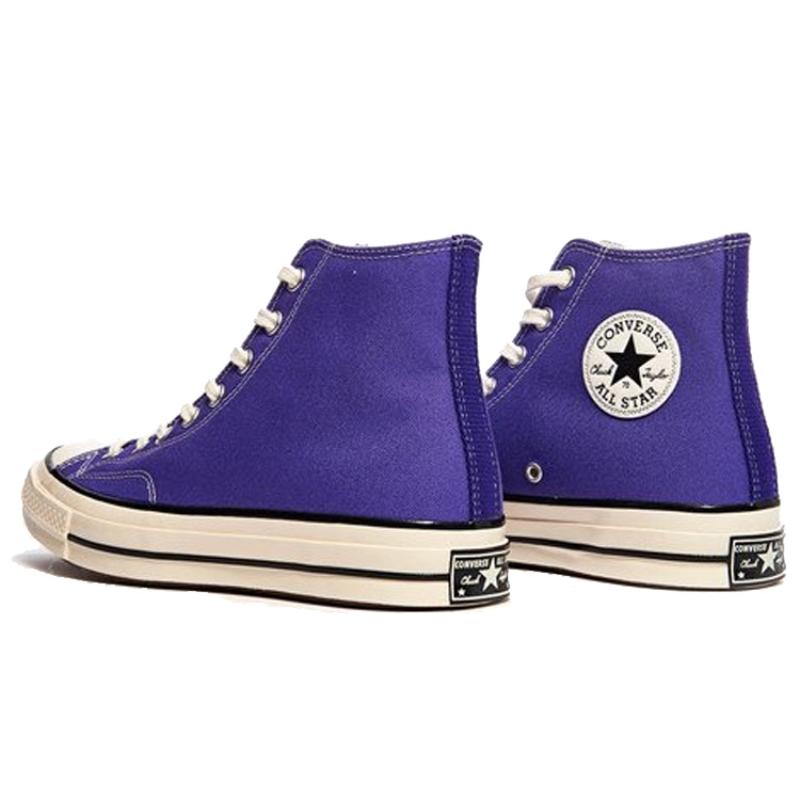 Converse Chuck Taylor All Star Comfortable and Versatile High Top Canvas Shoes Unisex Blue