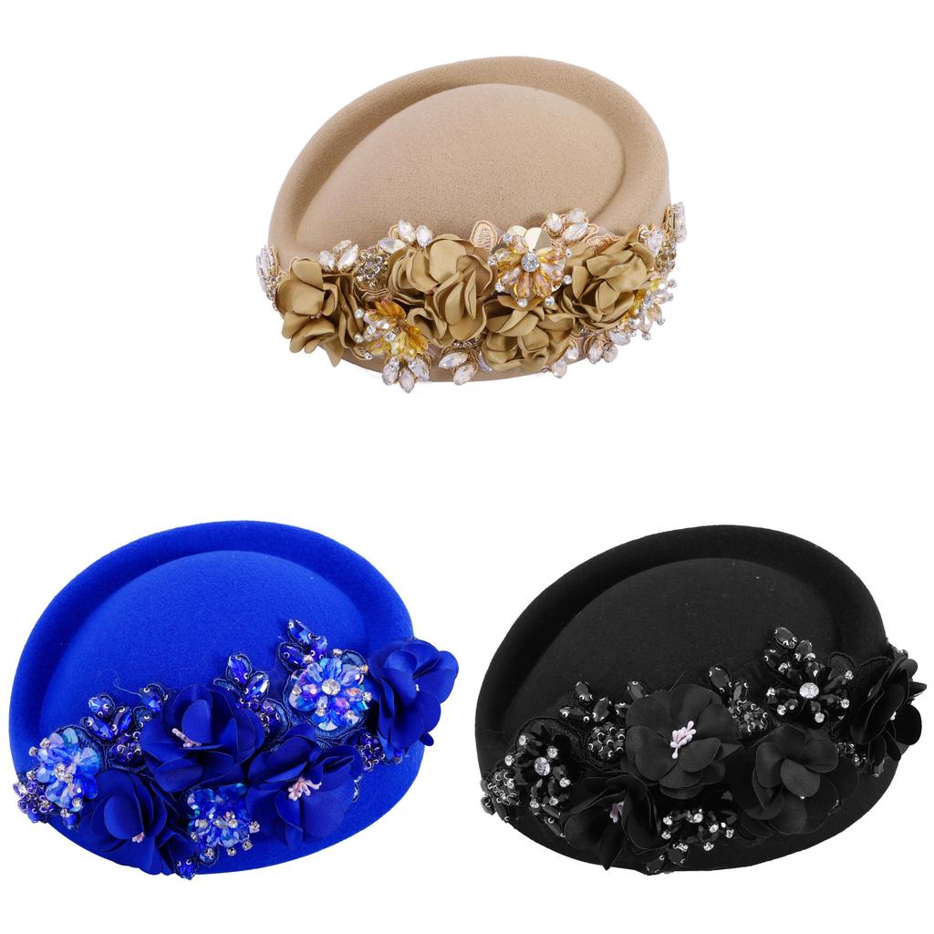 Vintage Ethnic Headwear With Polyester Fabric For Cultural Festival And Daily Use
