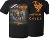 Camiseta Queimando Bruxas Dançam Com O Diabo Camiseta Unissex