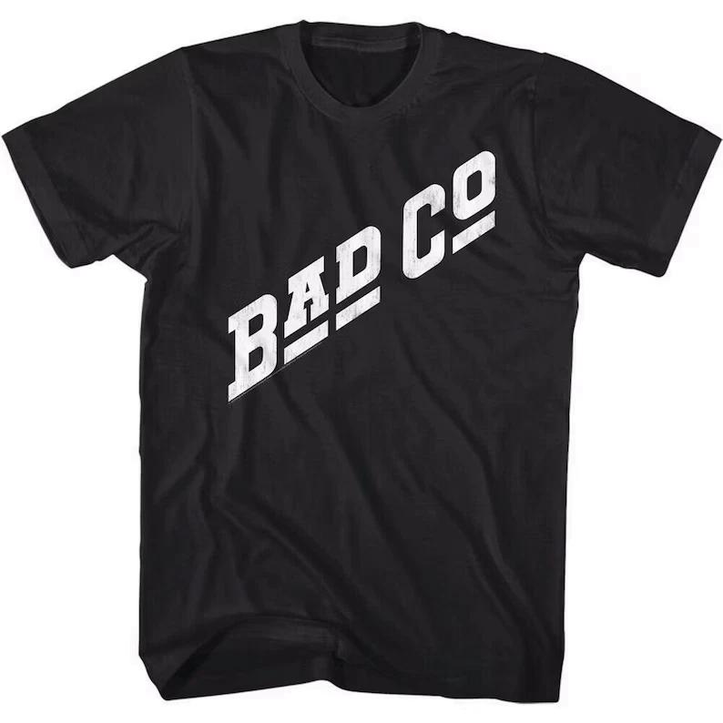 Мужская футболка Bad Company с логотипом группы Мерч Рок-группы Футболка M