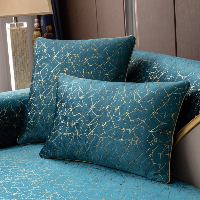 Chenille Sofa Cushion Four Seasons Universal Simple Modern Nordic Light Luxury Style Cover Back Towel Cover Cloth Non-Slip Cushion