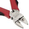Tone KNC-150G Hold Nippers (Master Grip Type), Red, Total Length 171mm