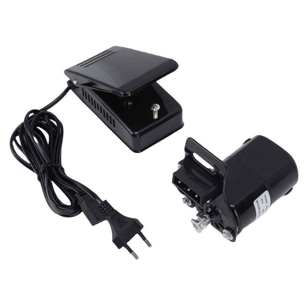Zestaw silnika do maszyny do szycia 100W 6000RPM Bezstopniowo regulowana prędkość Wielofunkcyjny silnik do maszyny do szycia Pedał nożny