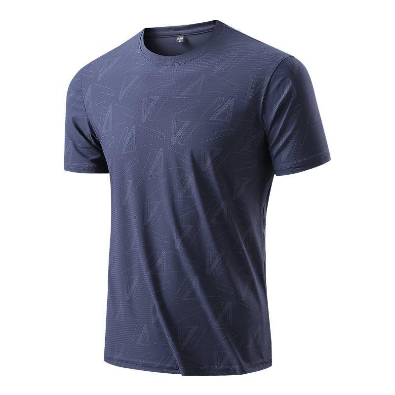 2026 Summer Men's Camouflage Quick Dry Ice Silk T-shirt - Short Sleeve, Casual Outdoor Round Neck