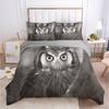 Luxury Golden Owl 3D Comfort Covers Bedding Sets Quilt Duvet Cover Pillowcase Bedclothes Home Textiles Bedroom BedSet Bedspread