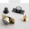 Floor Mounted Door Stops Heavy Duty Door Holder Magnetic Invisible Door Stopper Catch Hidden Stainless Steel Door Stop Hardware
