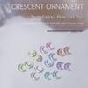 Sailor Moon Mocha Macaron Nail Art Diamonds, 10pcs Flat Bottom