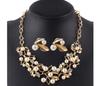 18k Gold & Silver Plated Pearl Jewellery Set | Latest Stylish Design Fancy Traditional Necklace Sets