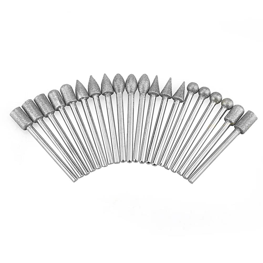 Polishing Tools Carving Rotary Tools 20-Piece Grinding Set Compatible With Rotary Tools Efficient Grinding Performance