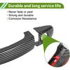 Exterior Door Handle Cover Trim for Ford Focus Kuga Escape 2012-2018 Door Handle Cover Carbon Fiber Black ABS 1 Set