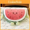 Cartoon Watermelon Plush Pillow With Pp Cotton Filling For Sofa Decor